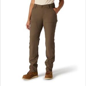 Carhartt Women’s Relaxed Fit Double Front Canvas Pant in Tarmac Size 2 NWOT